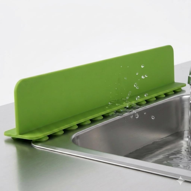 Silicone Sink Splash Guard with Suction