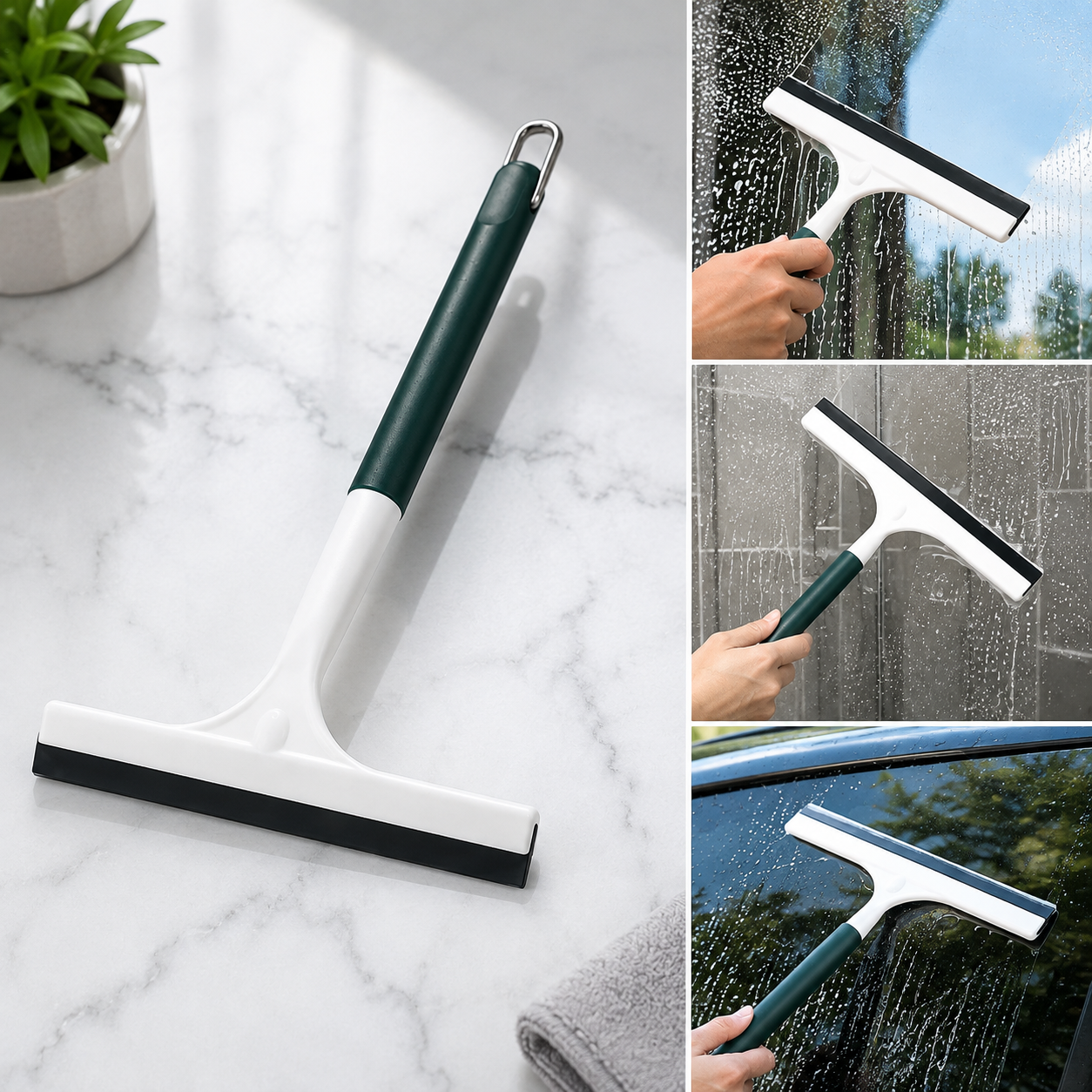 Premium Multi-Purpose Window & Glass Squeegee