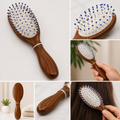 Wooden Paddle Hair Brush