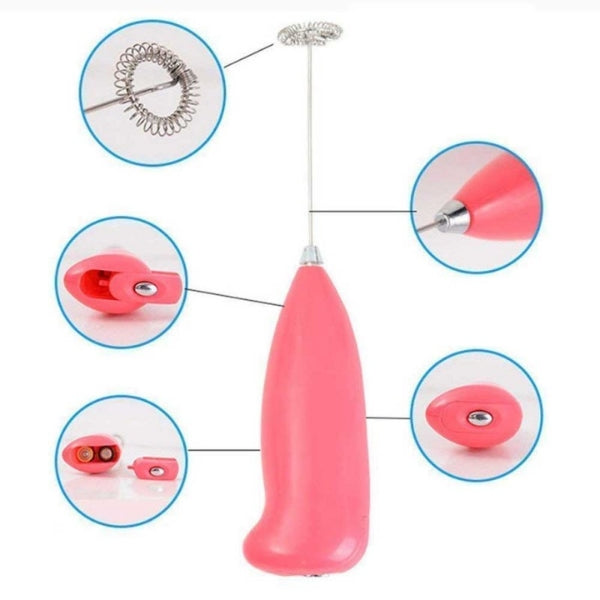 Coffee & Egg Beater (Cell Operated) – Easy Mixing Tool
