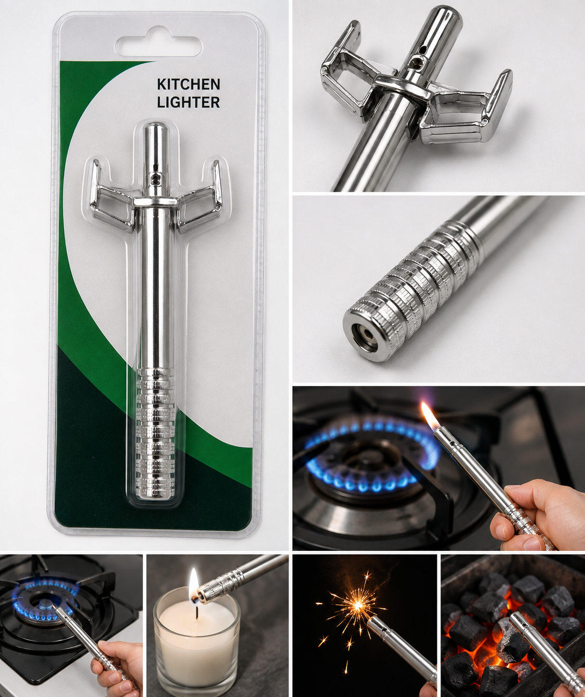 Windproof Multi-Purpose Flame Lighter