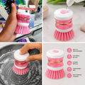 Soap Dispensing Dish Scrub Brush