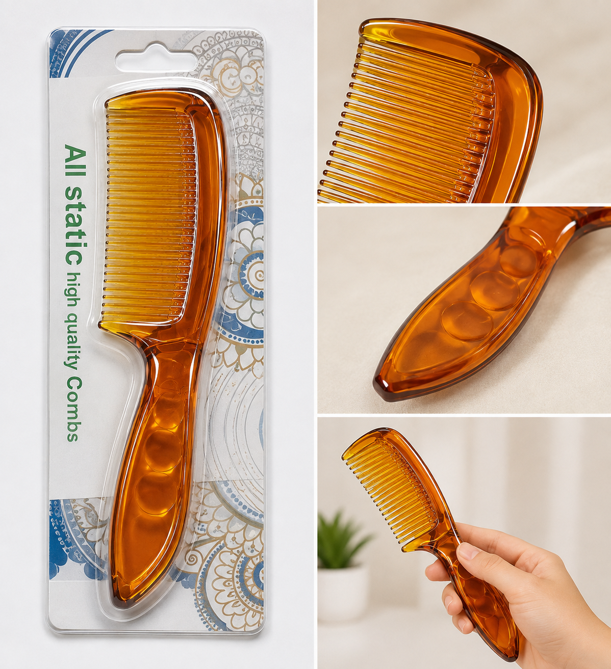 Wide Tooth Detangling Hair Comb